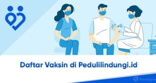 daftar vaksin di pedulilindungi