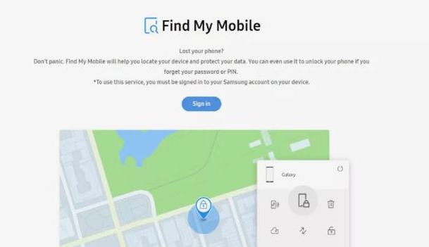 find my mobile samsung