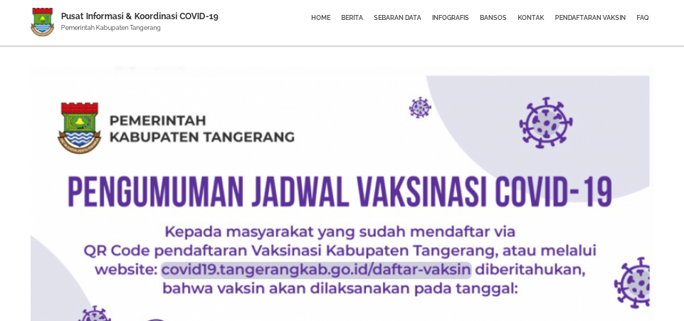 form pendaftaran vaksinasi online di kabupaten tangerang