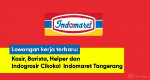 lowongan kerja indomaret tangerang