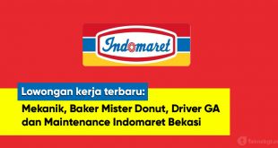 lowongan kerja terbaru indomaret bekasi lulusan SMA