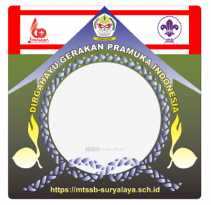 twibbon Dirgahayu Pramuka Indonesia MTs Serba Bakti 8