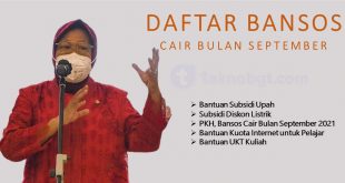 Daftar Bansos Cair Bulan September 2021