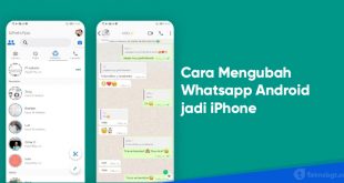 cara mengubah whatsapp android menjadi iphone