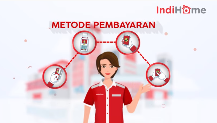 pilihan metode pembayaran tagihan indihome