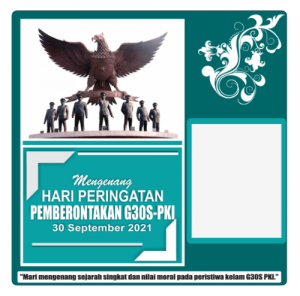 twibbon G30S PKI walicomp kudus