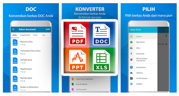 Aplikasi PDF Converter android terbaru