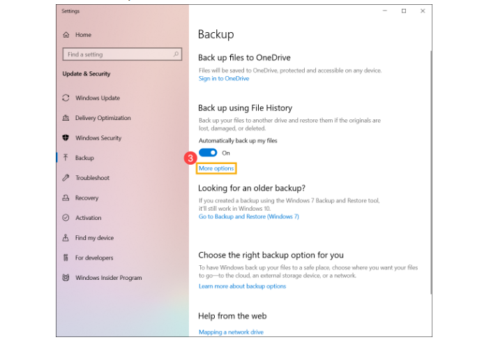 cara backup dan recovery data di windows 10
