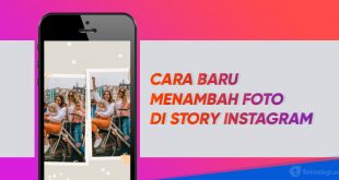 cara menambah foto di story instagram