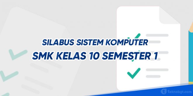 silabus sistem komputer smk