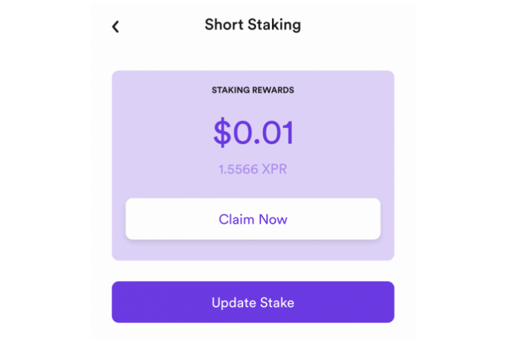 cara short stake proton wallet
