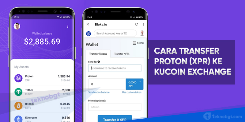 cara transfer proton xpr ke kucoin