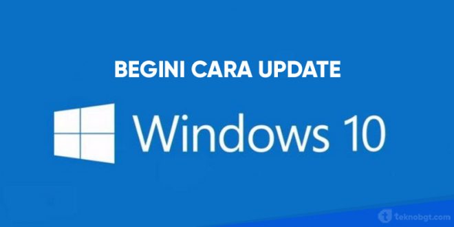 cara update windows 10