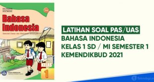 contoh latihan soal PAS bahasa indonesia kelas 1 SD