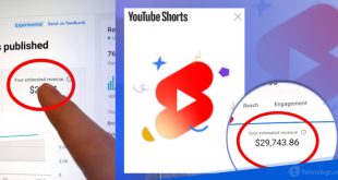 dapat uang dari youtube shorts