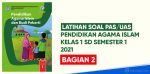latihan soal pas-uas agama islam sd kelas 1 part 2