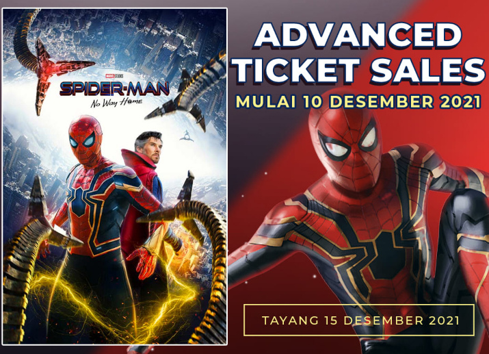 Film Spiderman Terbaru sudah tayang di bioskop