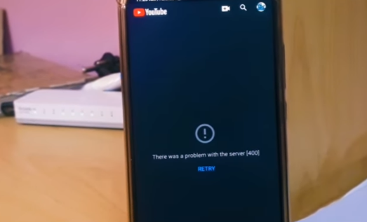 How to fix problem server 400 youtube error bed request