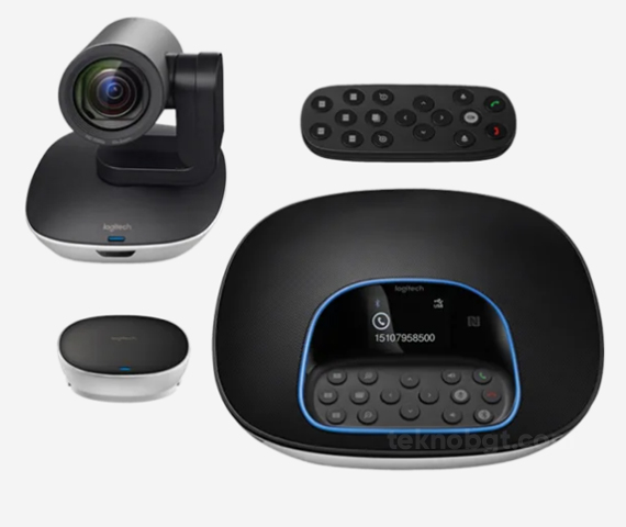 Sistem Konferensi Video Grup Logitech Webcam