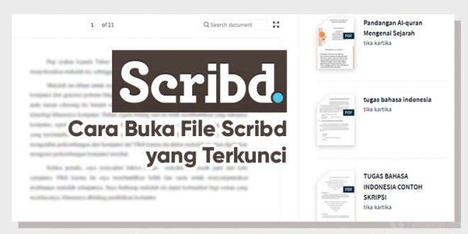 Cara Buka File Scribd yang Terkunci