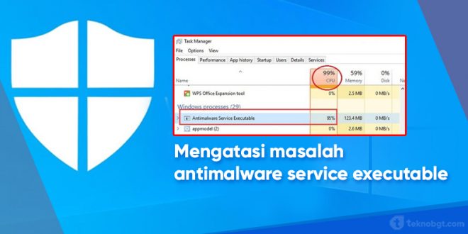 antimalware service executable high memory