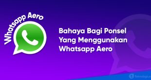 bahaya whatsapp aero