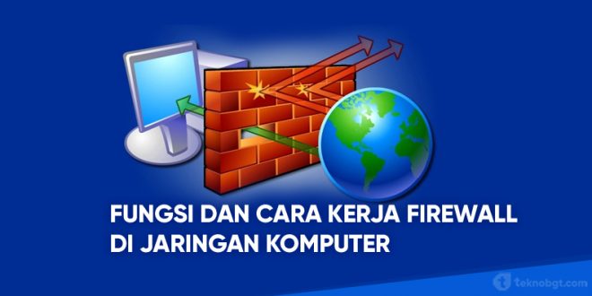 fungsi dan cara kerja firewall jaringan komputer
