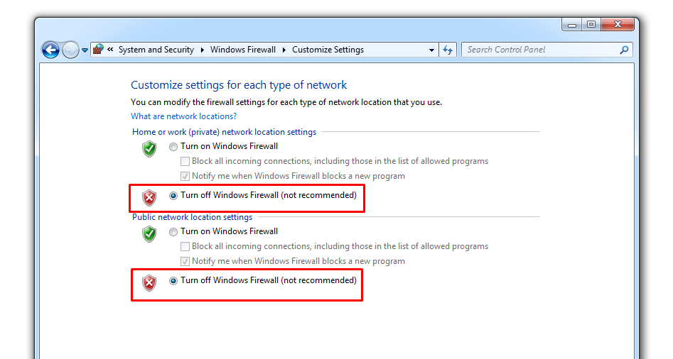 windows Firewall