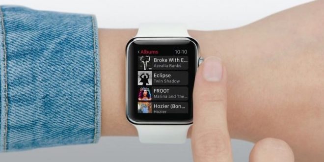 Bagikan daftar lagu dari iPhone ke Apple Watch