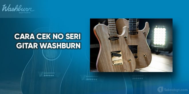 Cara cek no seri gitar Washburn
