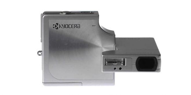 Kyocera Finecam SL400R 4MP Digital Camera with 3X Optical Zoom