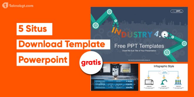 website penyedia template powerpoint di internet