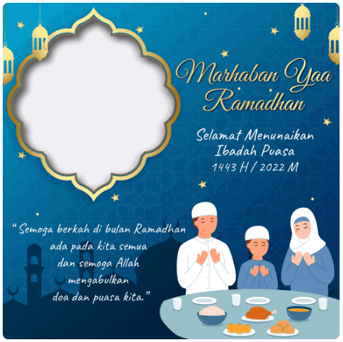 twibbon marhaban ya ramadhan 2022