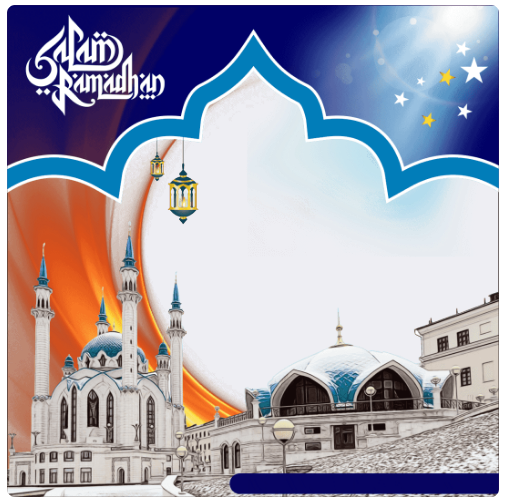 twibbon ramadhan tema masjid