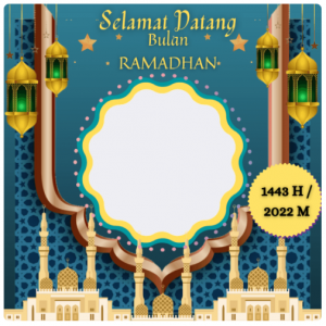 twibbon selamat datang bulan ramadhan