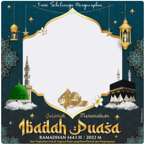 twibbon selamat menunaikan ibadah puasa