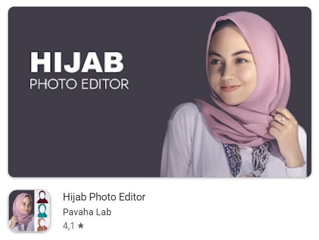 Aplikasi Hijab Photo Editor
