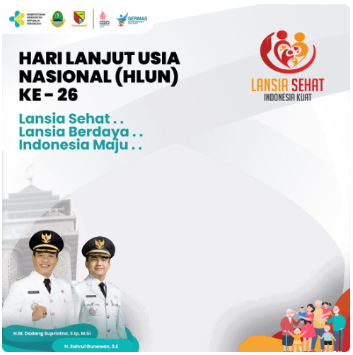 twibbon Hari Lanjut Usia Ke-26 Kab Bandung