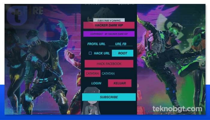 Fitur Andalan Hacker Dark VIP Mod Apk