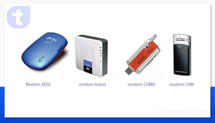 Jenis-jenis Modem