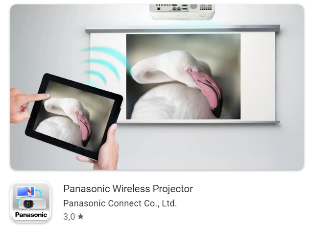 Panasonic Wireless Projector