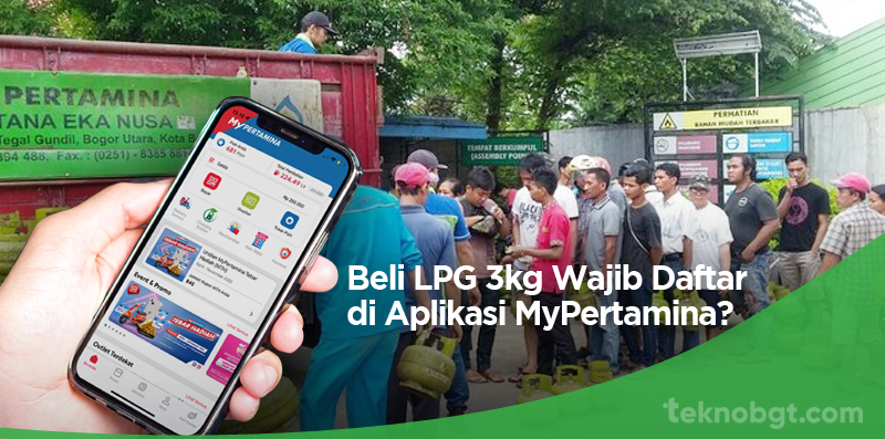 beli gas lpg 3kg harus daftar mypertamina