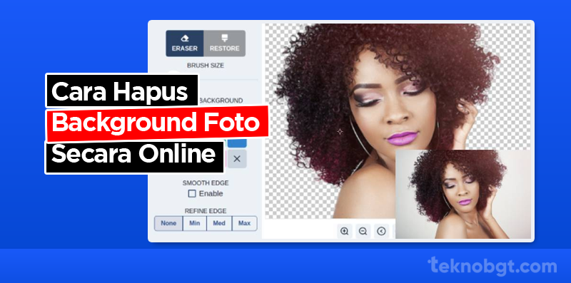 cara hapus background foto online