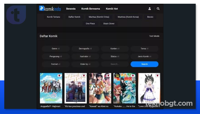 fitur unggulan komikindo