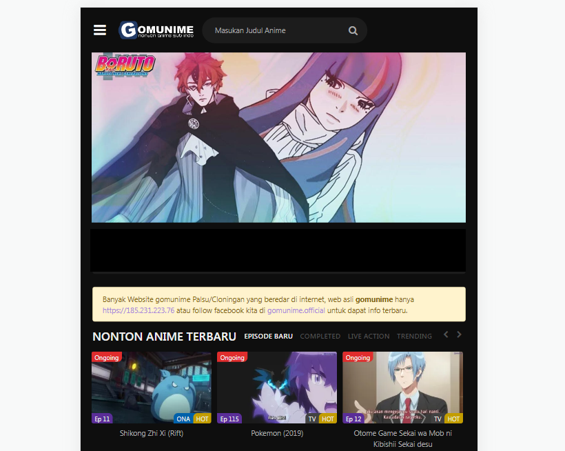 gomunime official asli