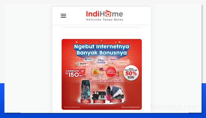 paket promo indihome