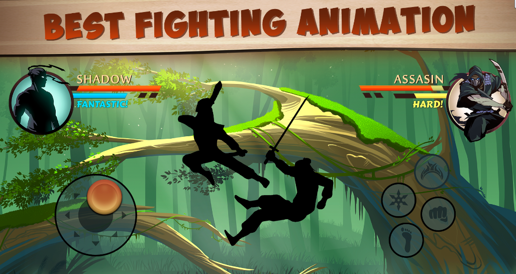perbedaan shadow fight 2 asli vs mod
