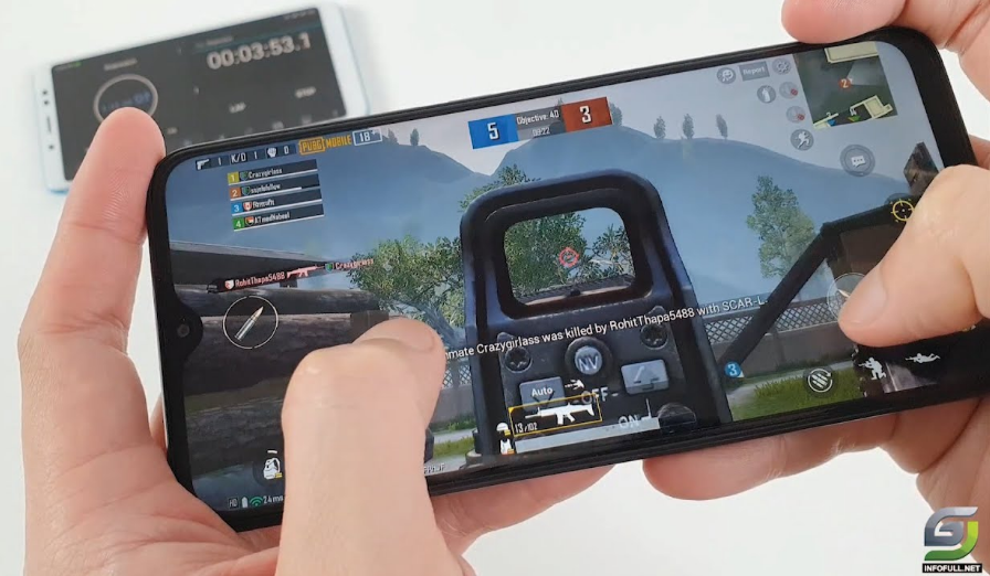Xiaomi Redmi 9 test game PUBG