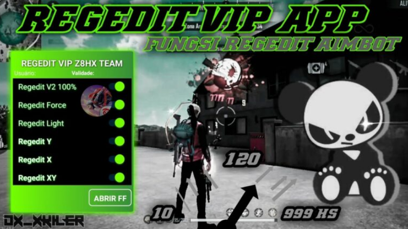 APK REGEDIT VIP APP PUNGSI REGEDIT AIMBOT AIMLOCK HEADSHOT FREE FIRE UPDATE