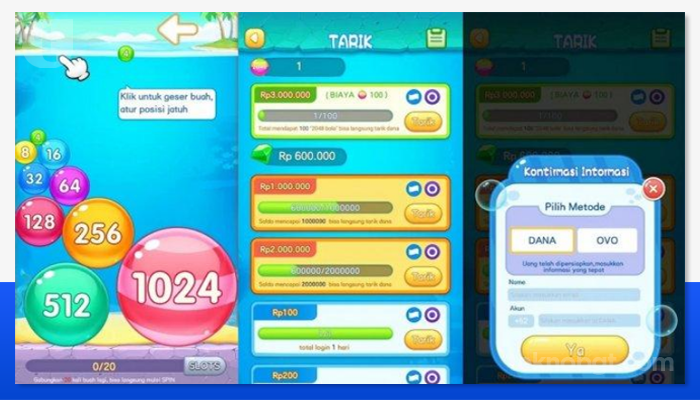 Ball for Cash Game Penghasil Saldo DANA